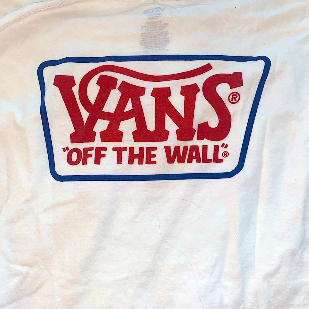 White Vans Long Sleeve